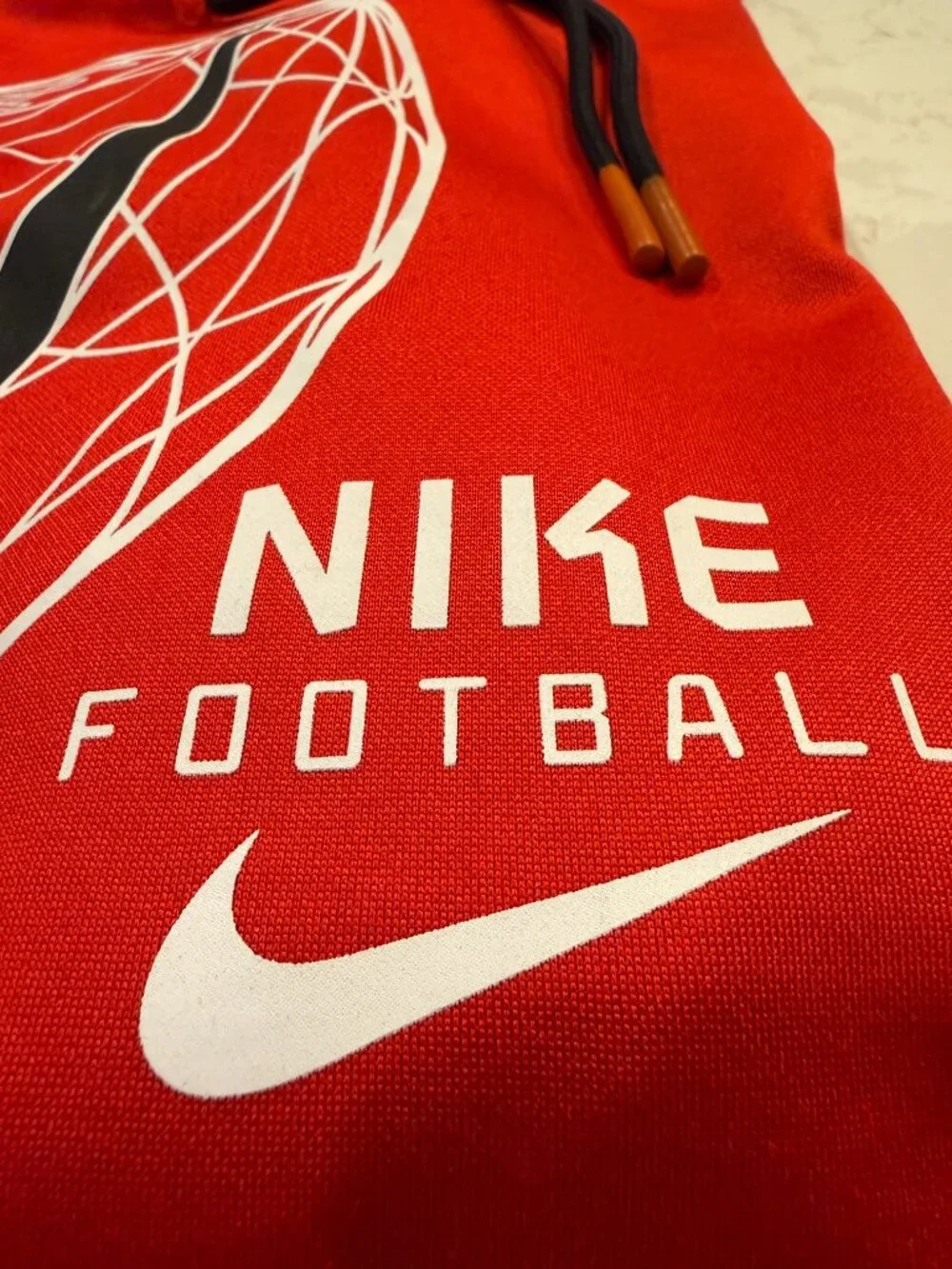 Nike Football Dri-Fit Fleece Hoodie Sweatshirt SZ M